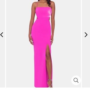 Xscape fushia formal dress
